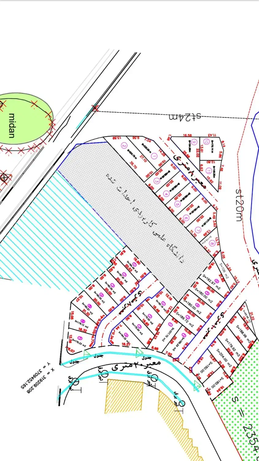 زمین واگذاری صنایع دفاع قطعه شماره ۴|فروش زمین و ملک کلنگی|دورود, |دیوار