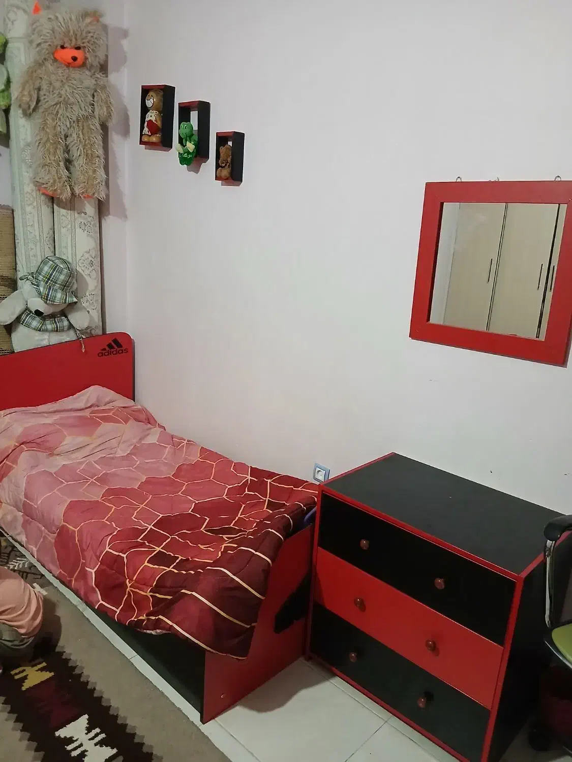 کمد ، دراور و سرویس خواب نوجوان|تخت و سرویس خواب|کوهدشت, |دیوار