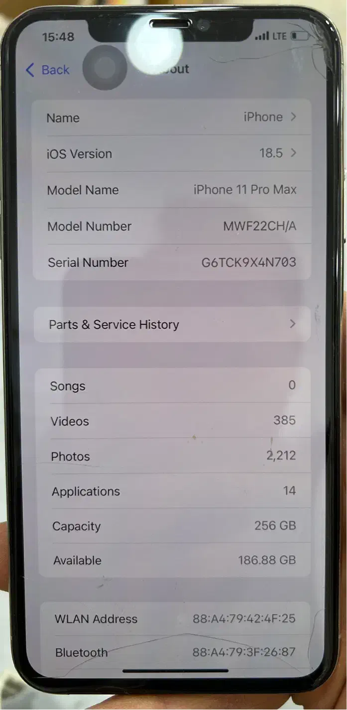 گوشی 11پرومکس سفید|موبایل|تهران, افسریه شمالی|دیوار