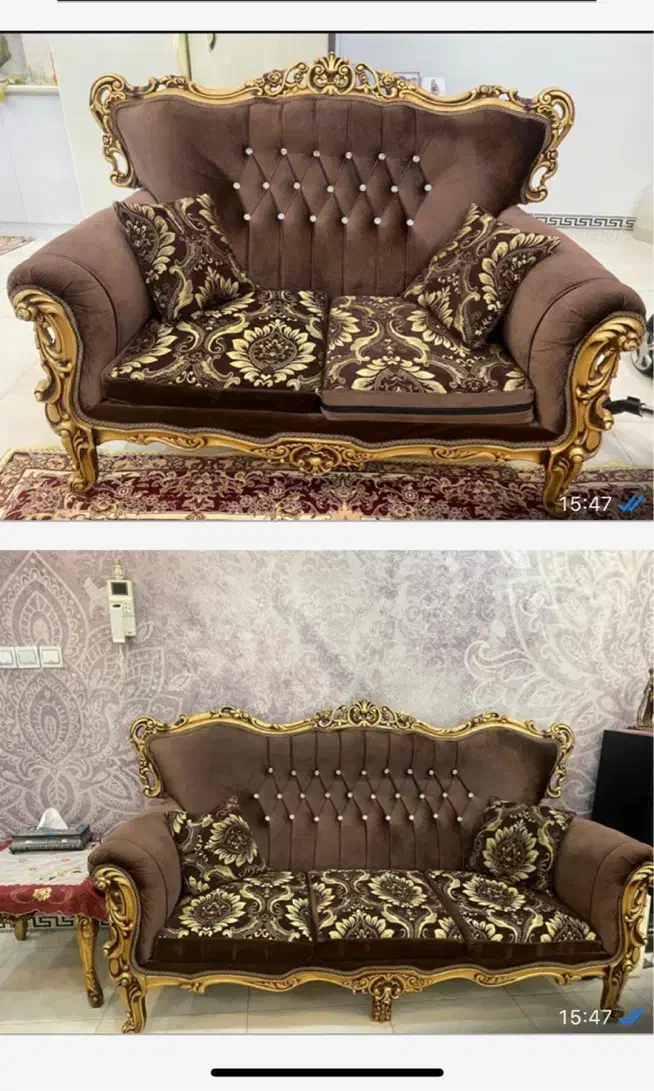 مبلبان و میز نهارخوری ۶نفره|مبلمان خانگی و میز عسلی|لاهیجان, گلستان|دیوار