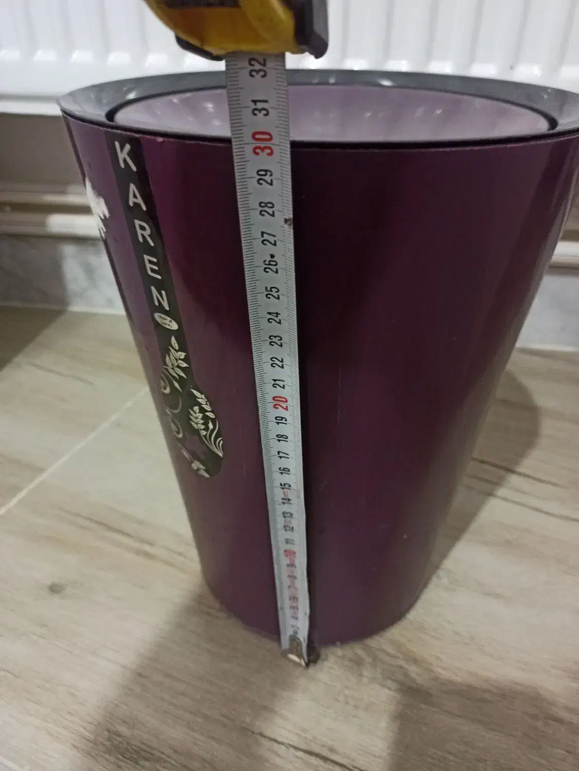 سطل آشغال|لوازم سرویس بهداشتی|باسمنج, |دیوار