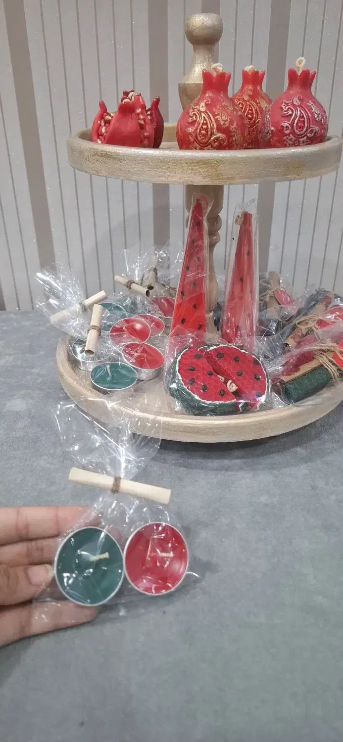 شمع های دست ساز و لوکس|صنایع دستی و سایر لوازم تزئینی|قم, پامنار|دیوار