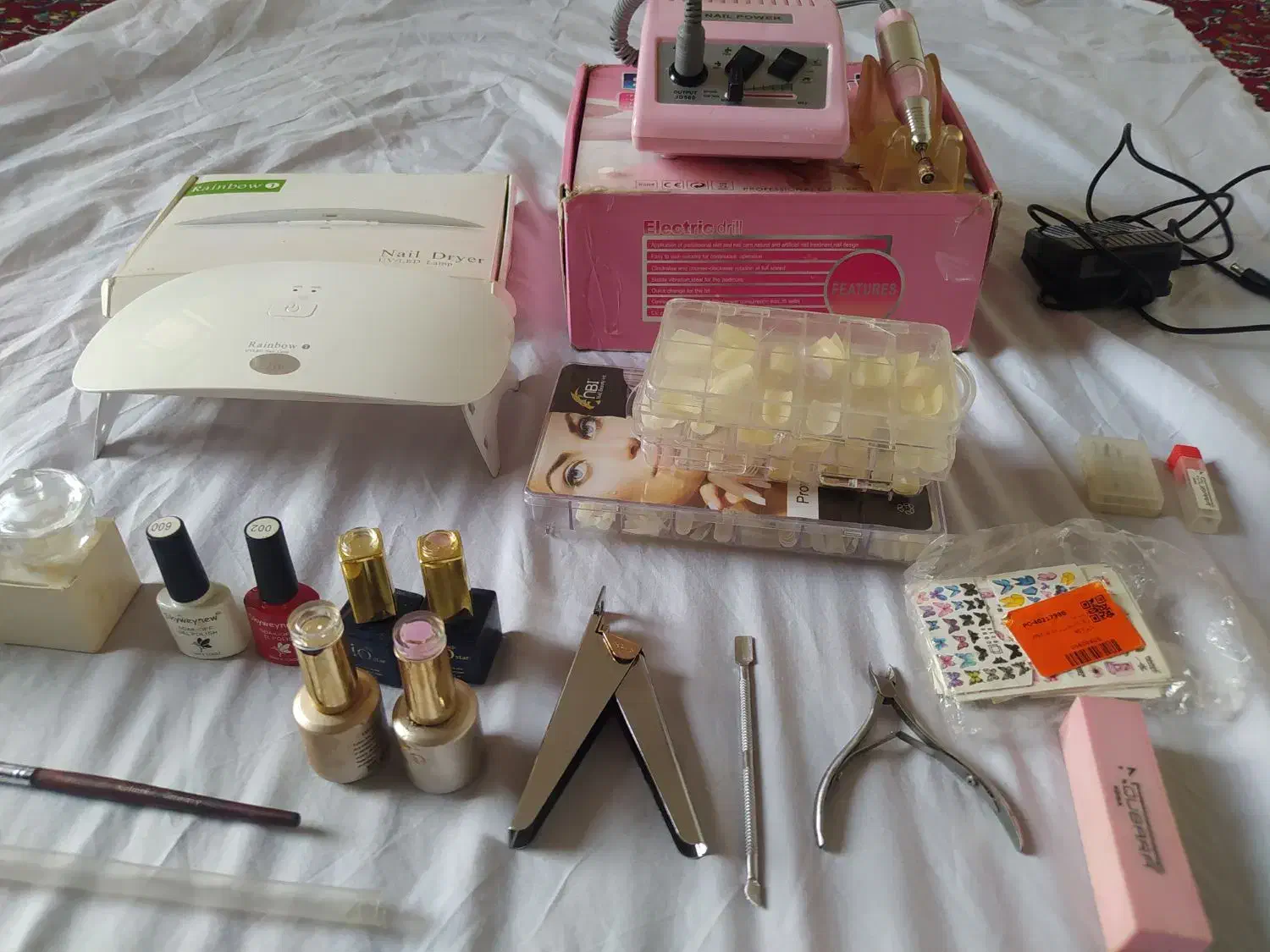 وسایل کاشت ناخن|آرایشی، بهداشتی، درمانی|محمدشهر, شهرک چمران|دیوار