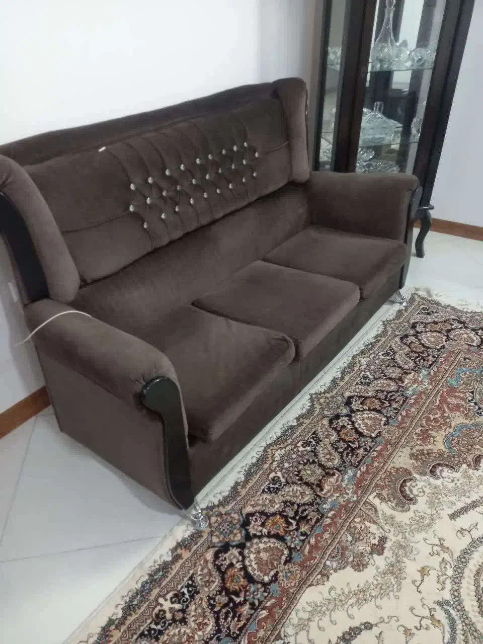 مبل راحتی ۷ نفره|مبلمان خانگی و میز عسلی|قم, پردیسان|دیوار