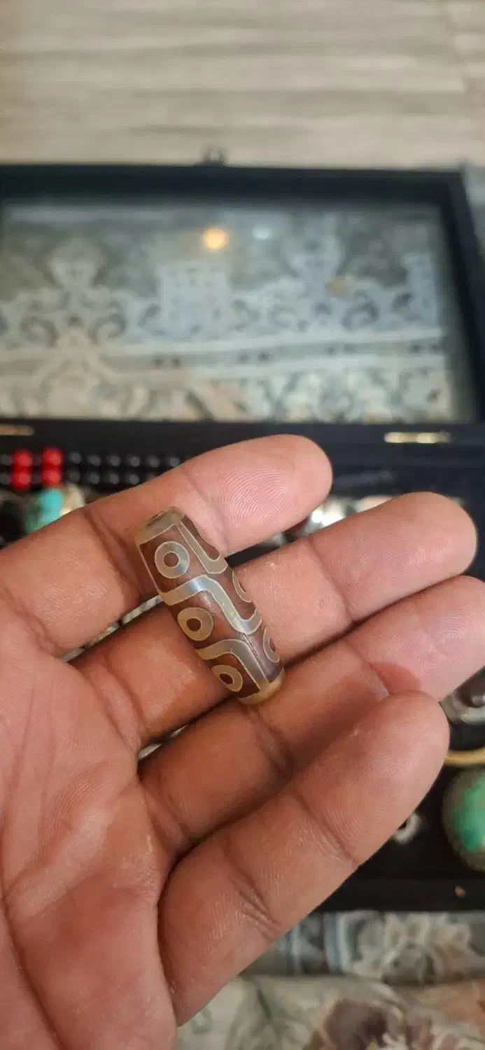 مهره بودایی اصل و قدیمی به شرط|جواهرات|کرمان, |دیوار