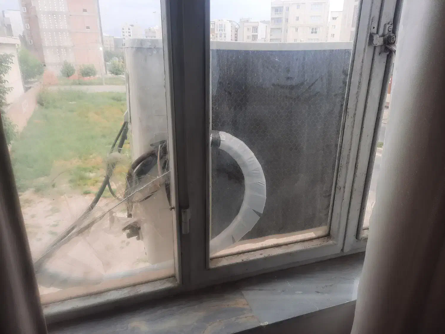 موتور اسپیلت 24000 هزار سالم گاز فابریک|کولر گازی و فنکوئل|گنبد کاووس, |دیوار