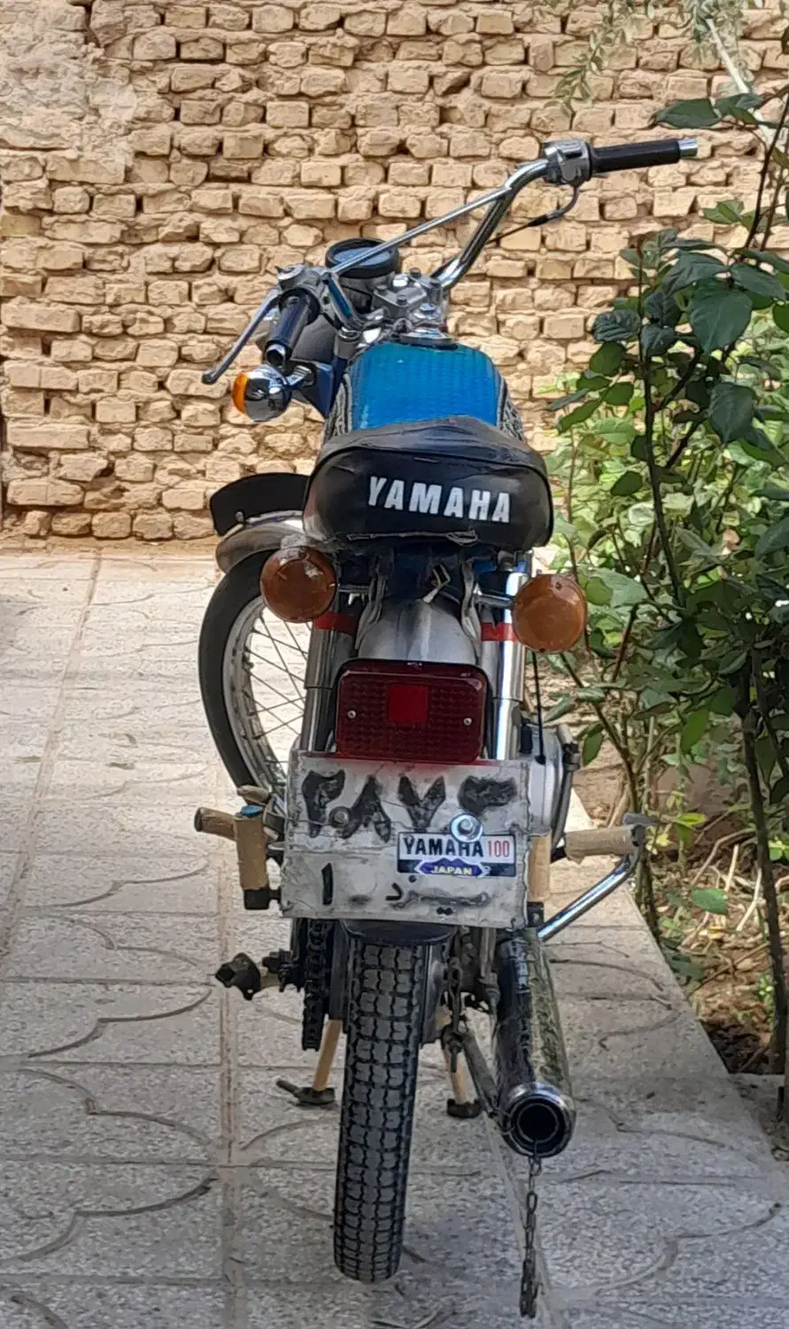 یاماها100ژاپنی هندا125|موتورسیکلت|یزد, |دیوار