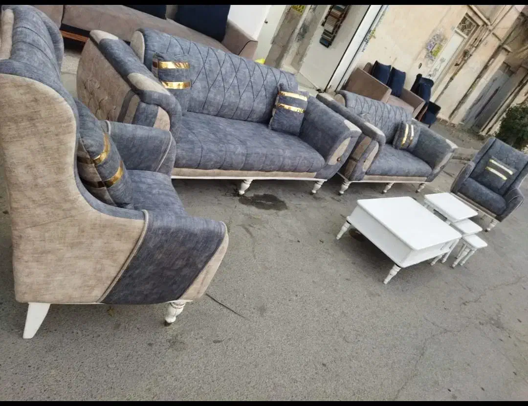 مبل راحتی پارچه مسکو|مبلمان خانگی و میز عسلی|هشتگرد, فاز ۱ مهستان|دیوار