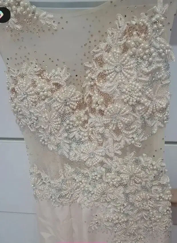 لباس مجلسی مروارید دوزی|لباس|ماهدشت, |دیوار