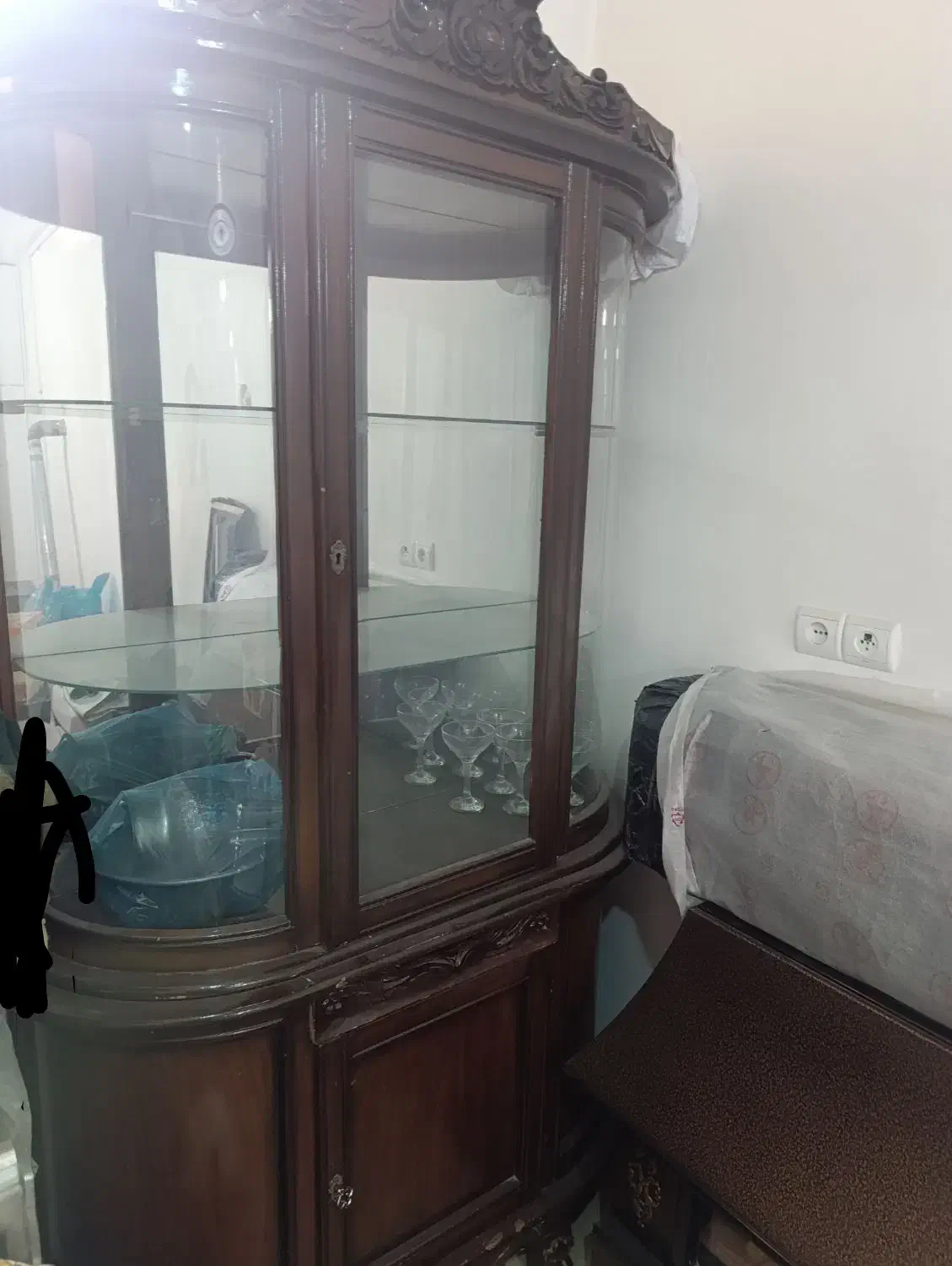 بوفه دو تیکه|بوفه، ویترین، کنسول|الشتر, |دیوار