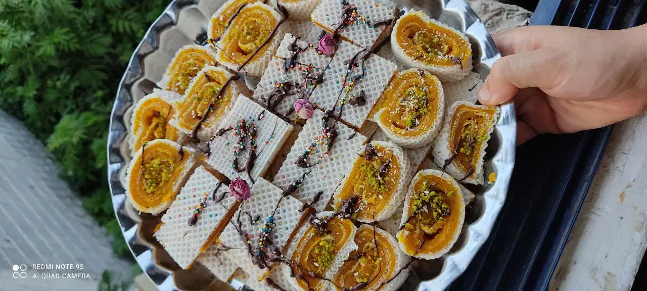 حلوا مجلسی خانگی|خوردنی و آشامیدنی|رشت, جماران|دیوار