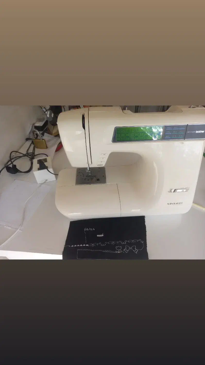 چرخ گلدوزی فول کامپیوتر ی|چرخ خیاطی و ریسندگی|بلبان آباد, |دیوار