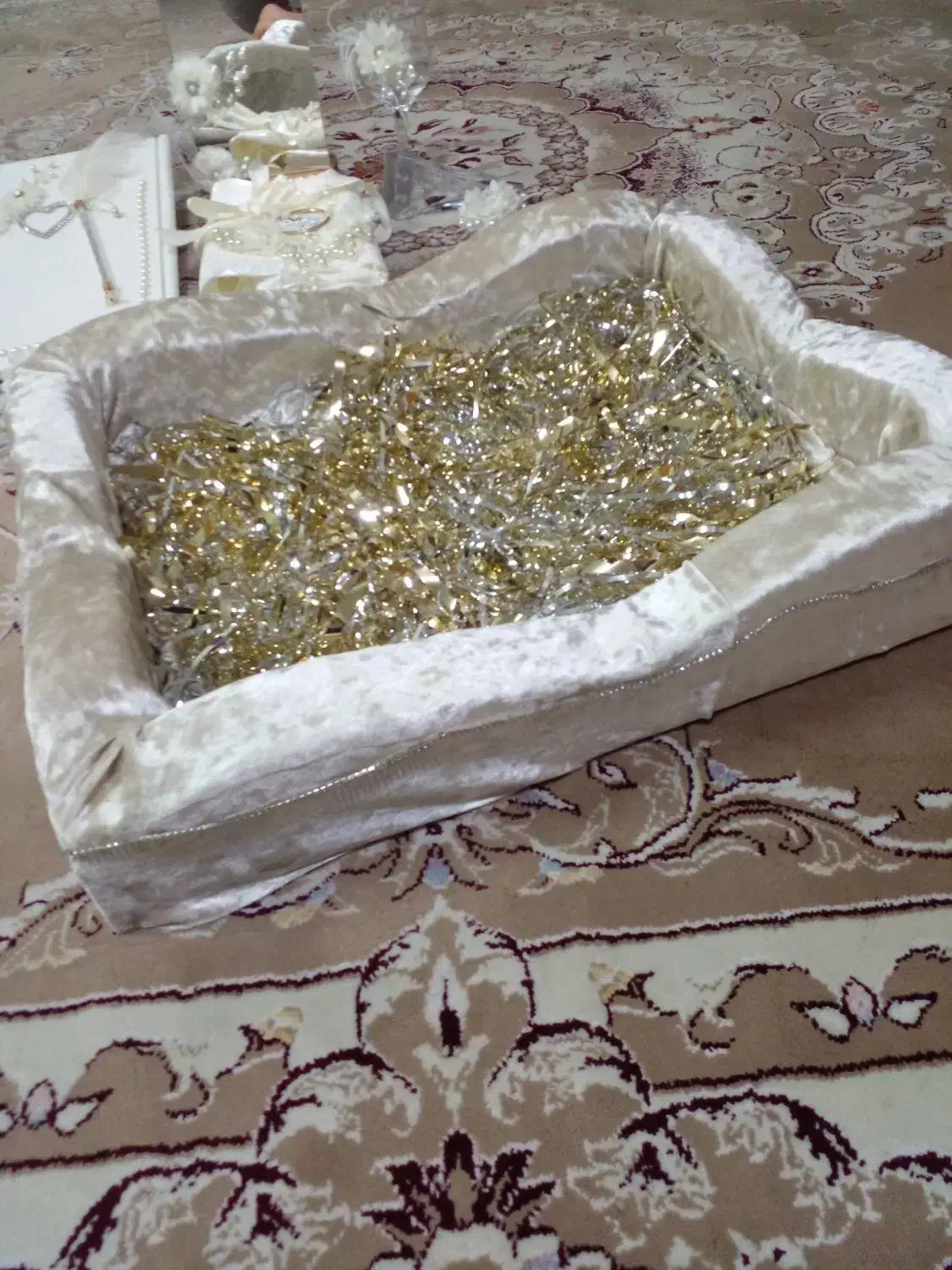 وسایل سفره نامزدی|صنایع دستی و سایر لوازم تزئینی|مشکین‌دشت, |دیوار