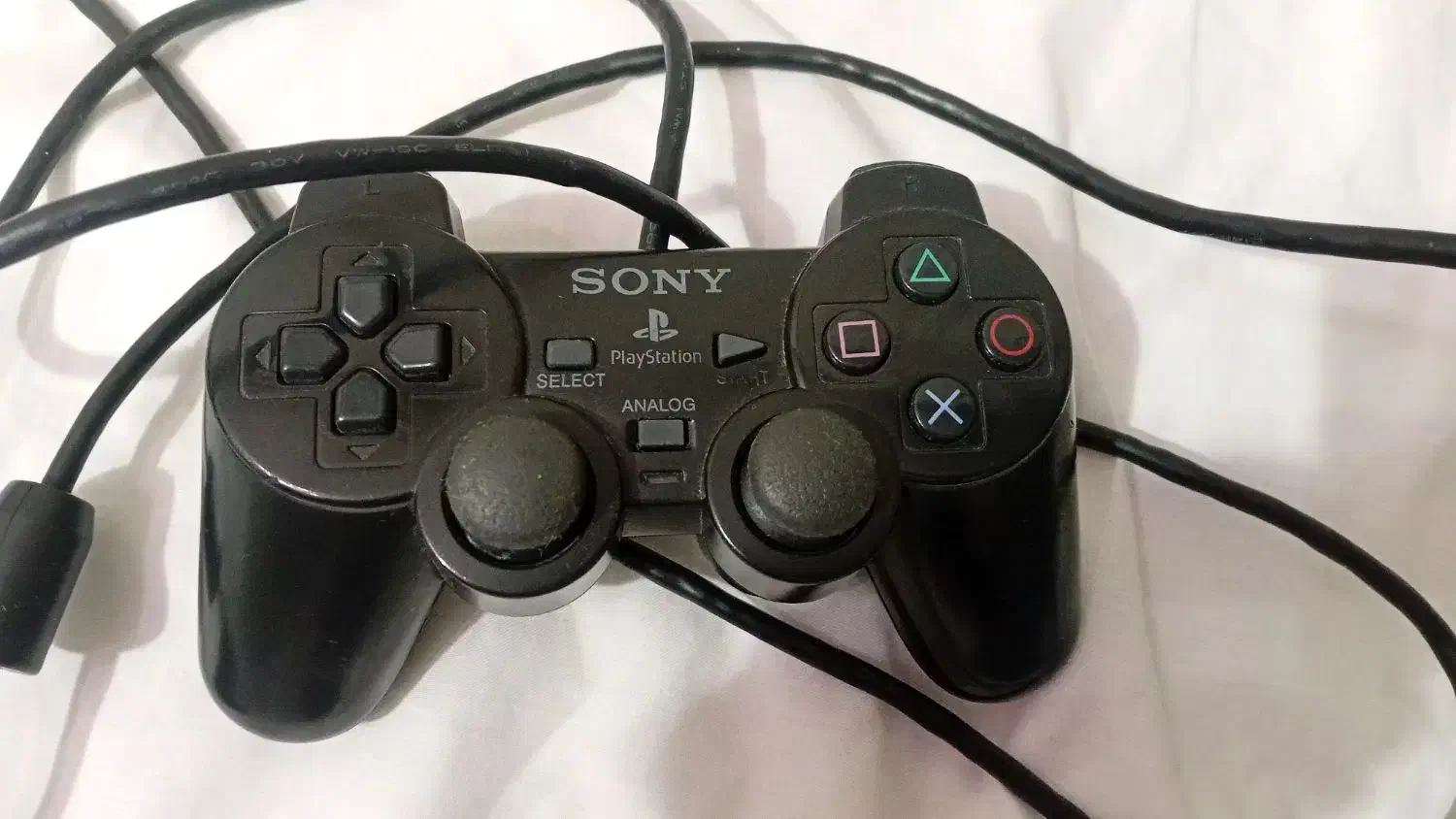 دسته فابریک اصل پلی استیشن ۲|کنسول، بازی ویدئویی و آنلاین|ارومیه, |دیوار