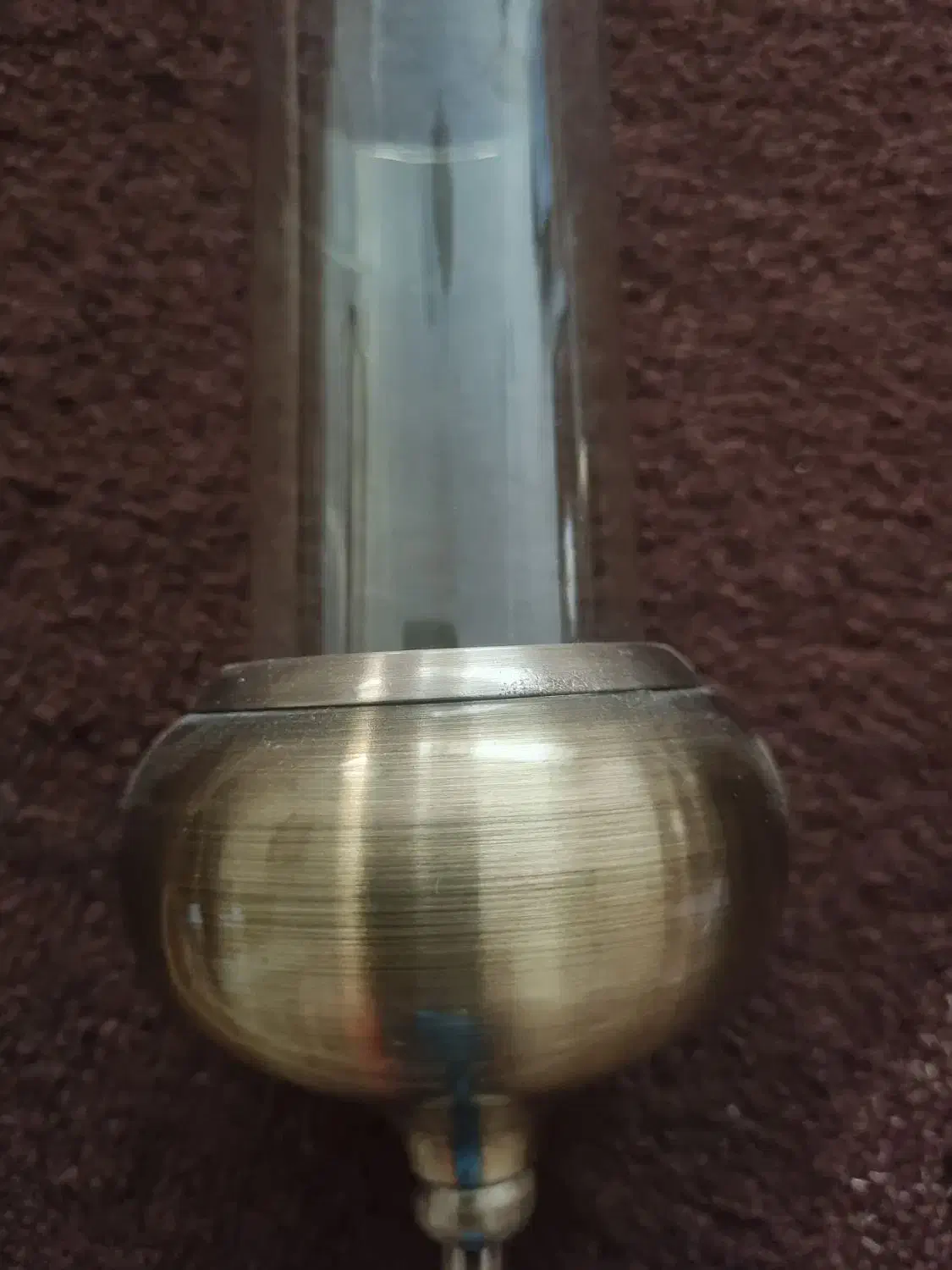 شمعدان برنز اصل|لوستر و چراغ آویز|بروجرد, |دیوار