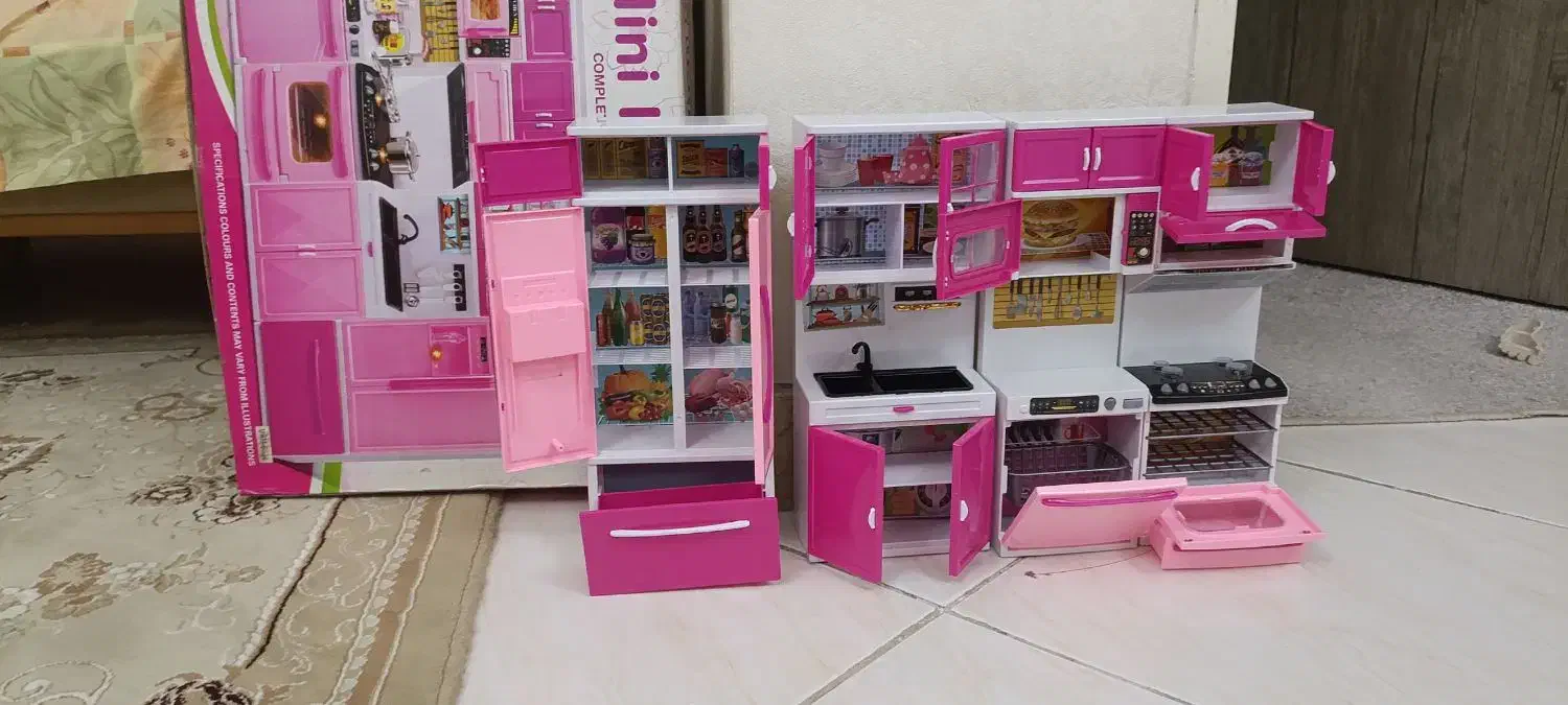 وسایل آشپزخانه چهار تیکه نو...|اسباب‌‌بازی|تهران, هفده شهریور|دیوار