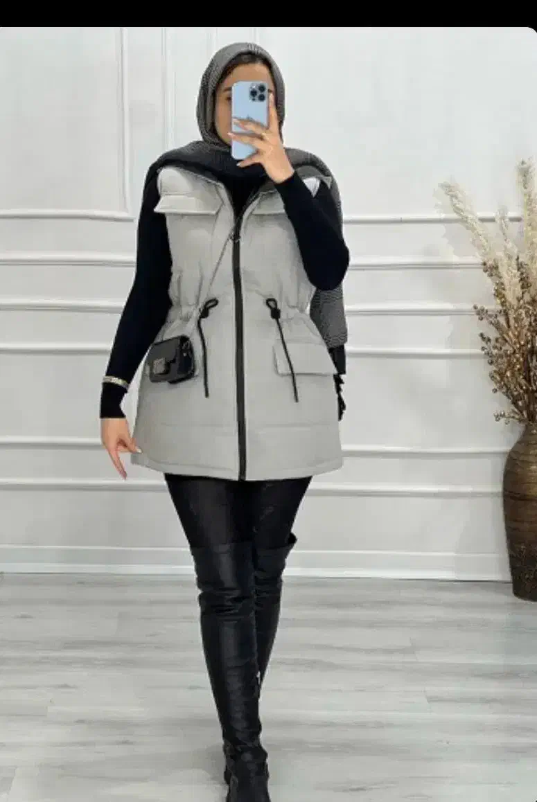 پافر زنانه کاملا نو ،کاپشن کلاه دار بلند|لباس|صدرا-فارس, فاز ۱|دیوار