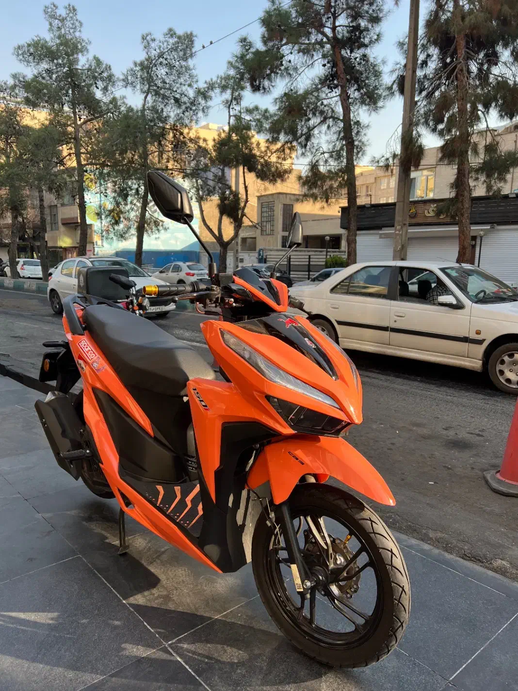 طرح کلیک 150|موتورسیکلت|تهران, فردوس|دیوار