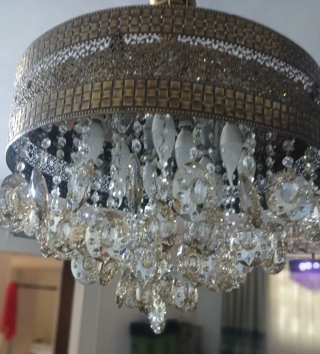 دوعددلوستر ال ای دی|لوستر و چراغ آویز|اراک, |دیوار