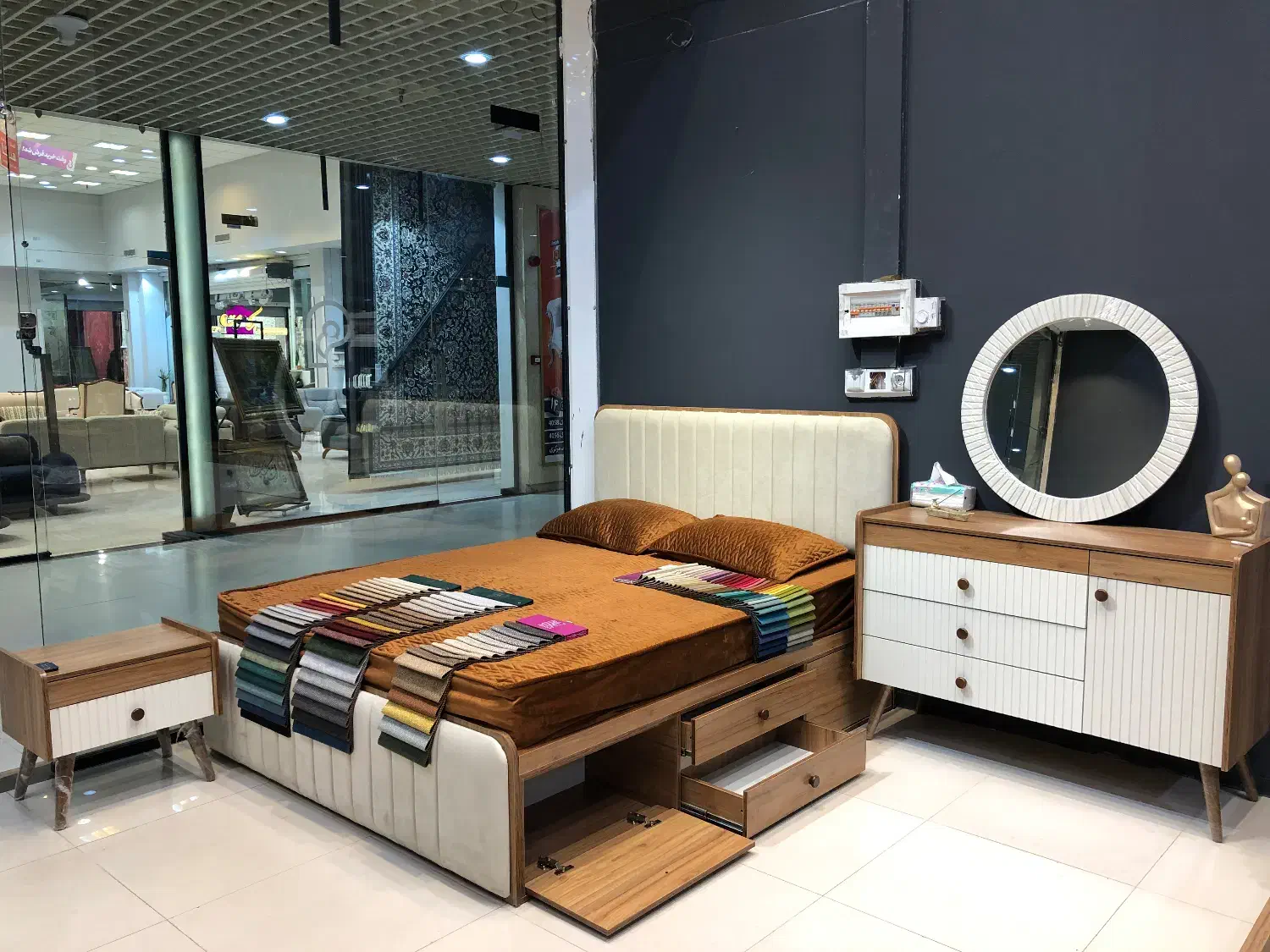 معاوضه سرویس خواب مستعمل با نو|تخت و سرویس خواب|مشهد, کوی المهدی|دیوار