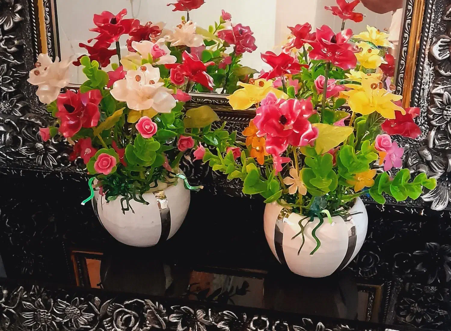 گل کریستال|گل مصنوعی|یاسوج, |دیوار