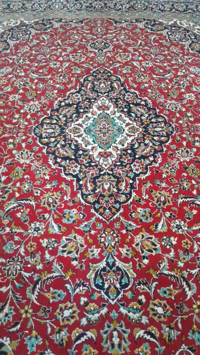 دو عدد فرش کار کرده|فرش|کلارآباد, |دیوار