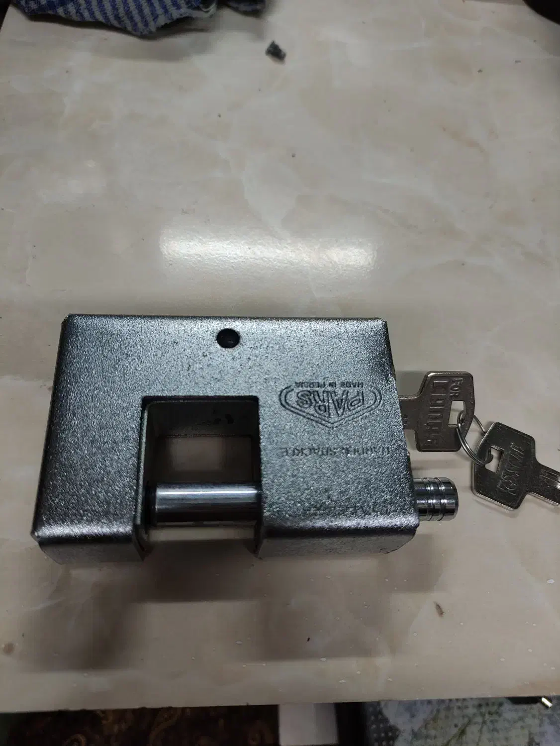 قفل کتابی سایز 3  با دو کلید|ابزارآلات|قم, بکایی|دیوار