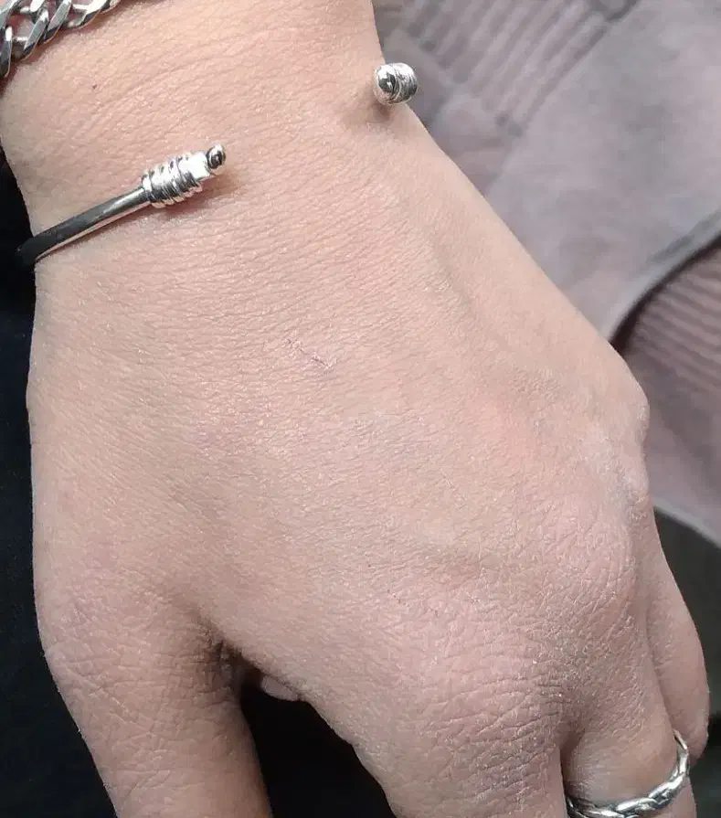 دستبند نقره تمام دستساز|جواهرات|تهران, مینابی|دیوار