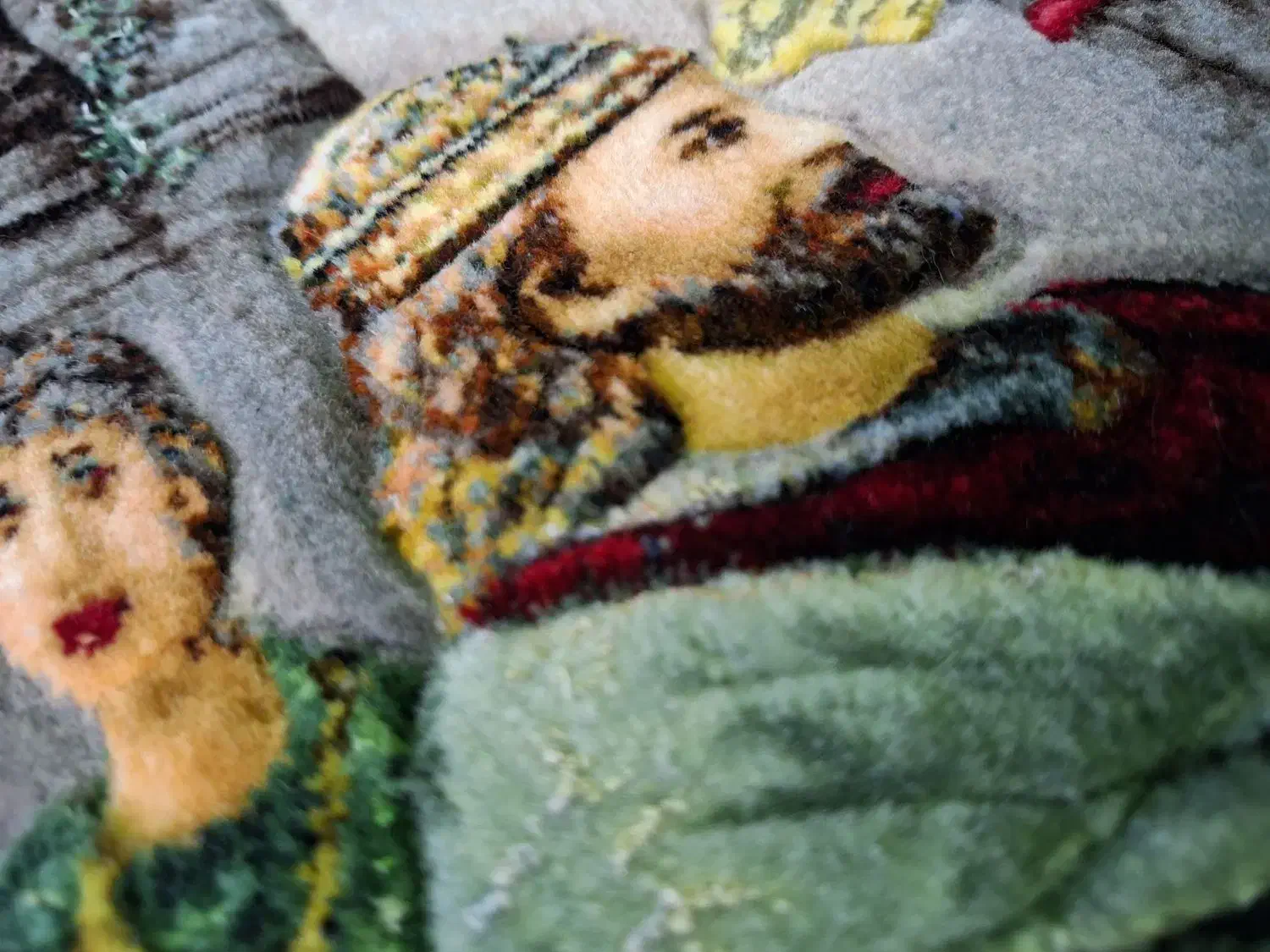 تابلو فرش دستبافت تاج گذاری ذرع و نیم|تابلو فرش|تهران, ونک|دیوار