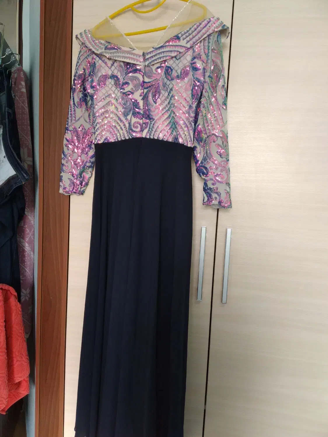 پیراهن مجلسی سایز ۴۶ بسیار زیبا|لباس|ارومیه, |دیوار