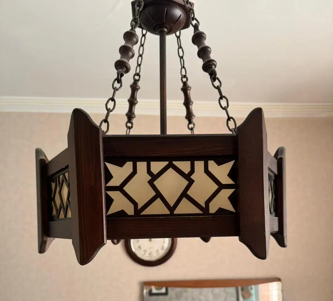 لوستر و دیوارکوب چوبی|لوستر و چراغ آویز|تهران, جنتآباد مرکزی|دیوار