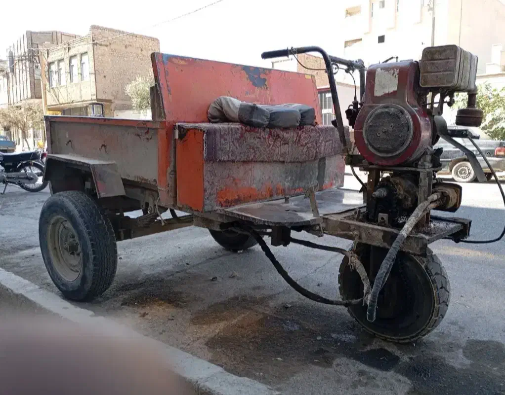 موتور سه چرخ مصالح ساختمانی|موتورسیکلت|سلفچگان, |دیوار