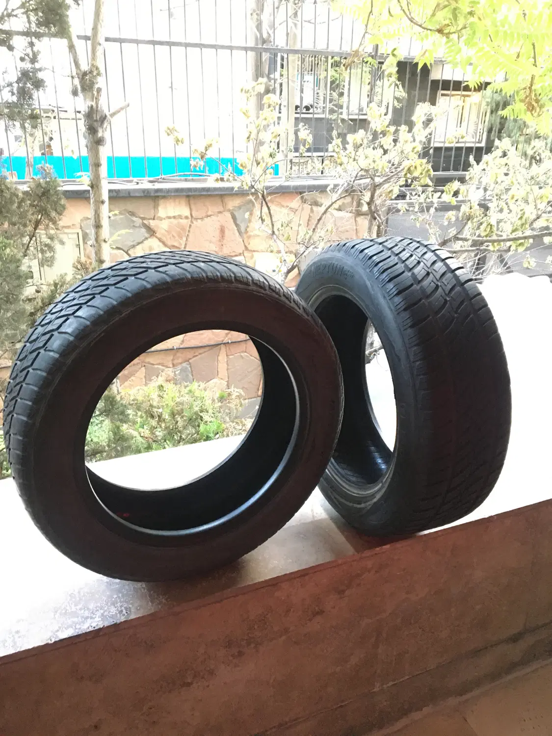 ۲حلقه لاستیک 205/55R16|قطعات یدکی و لوازم جانبی|تهران, هروی|دیوار