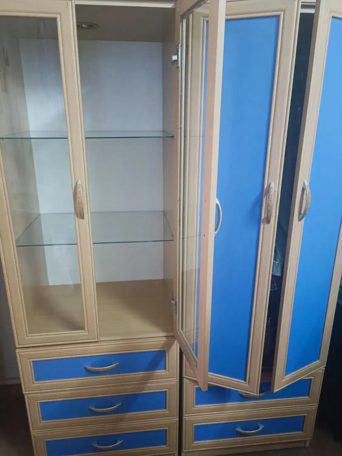 کمد و تخت|جاکفشی، کمد، دراور|سمنان, |دیوار