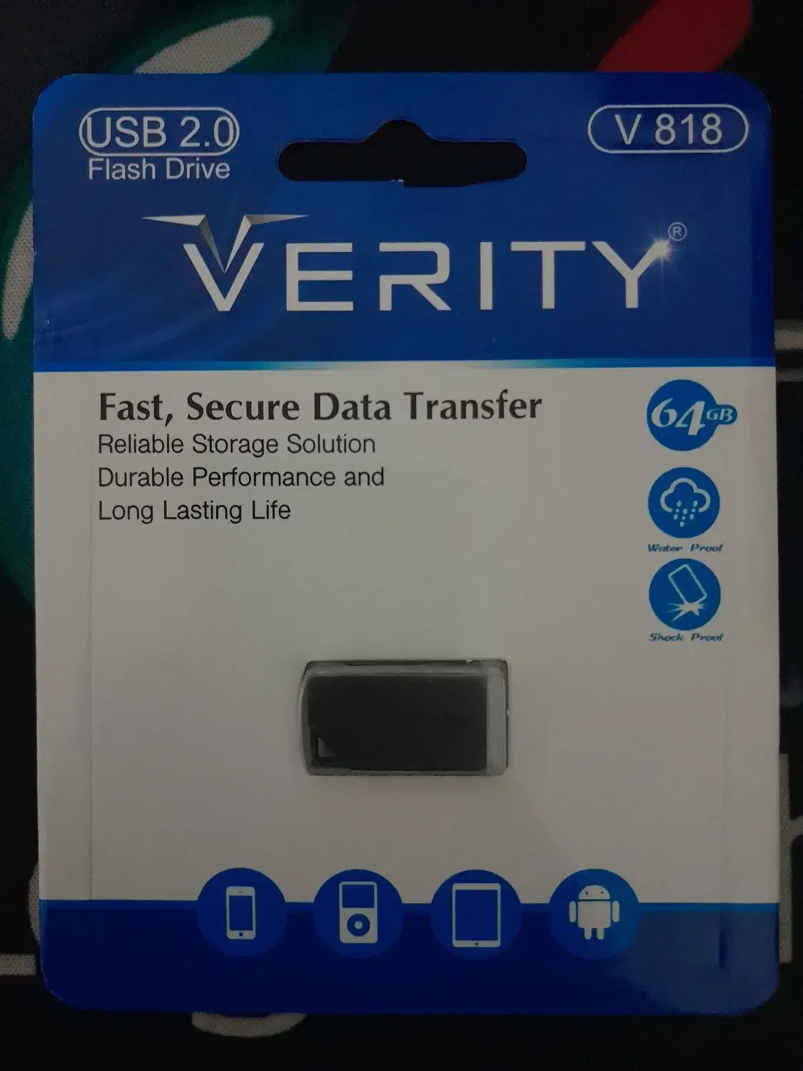 فلش ۶۴ گیگ verity|قطعات و لوازم جانبی رایانه|همدان, |دیوار