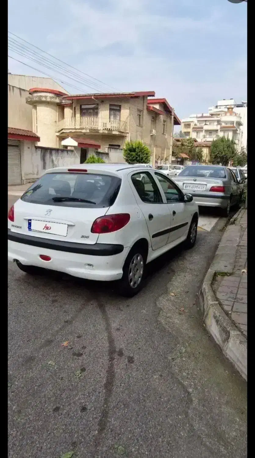 پژو 206 tu5|خودرو سواری و وانت|رشت, منظریه|دیوار