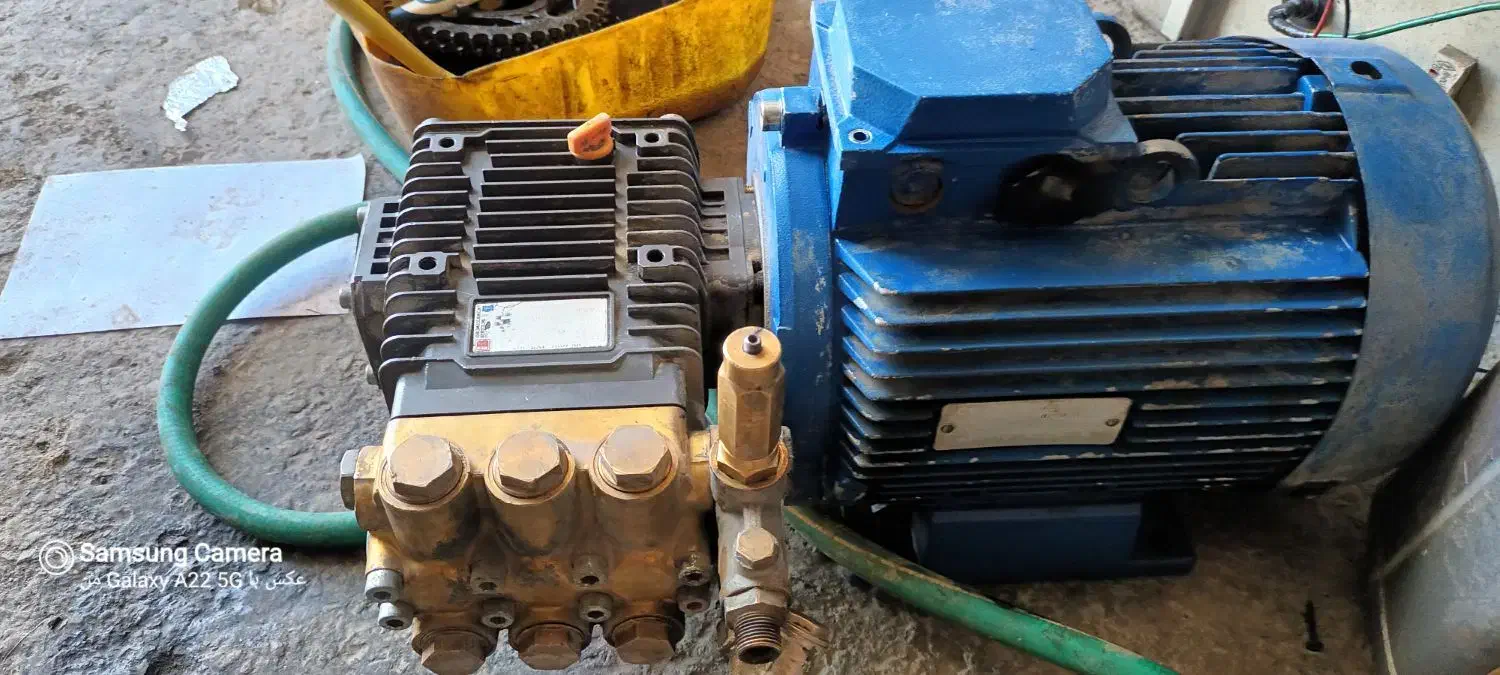 فروش کارواش صنعتی سه فاز ۲۰۰ بار در حد نو|ماشینآلات صنعتی|سنندج, |دیوار