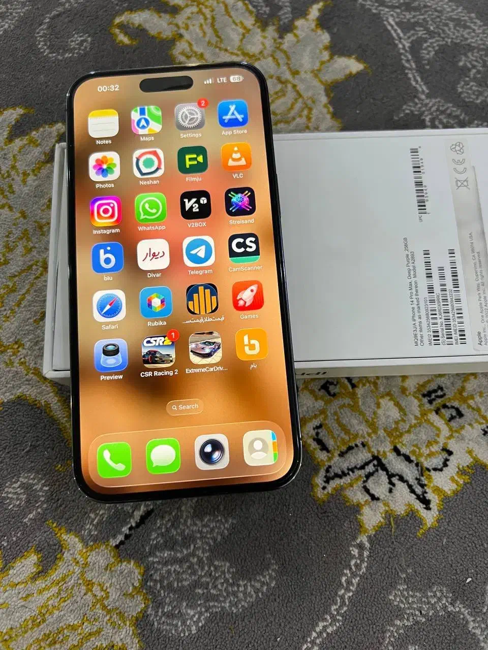 ایفون 14پرومکس ریجستر256|موبایل|اهواز, فاز ۲ پادادشهر|دیوار