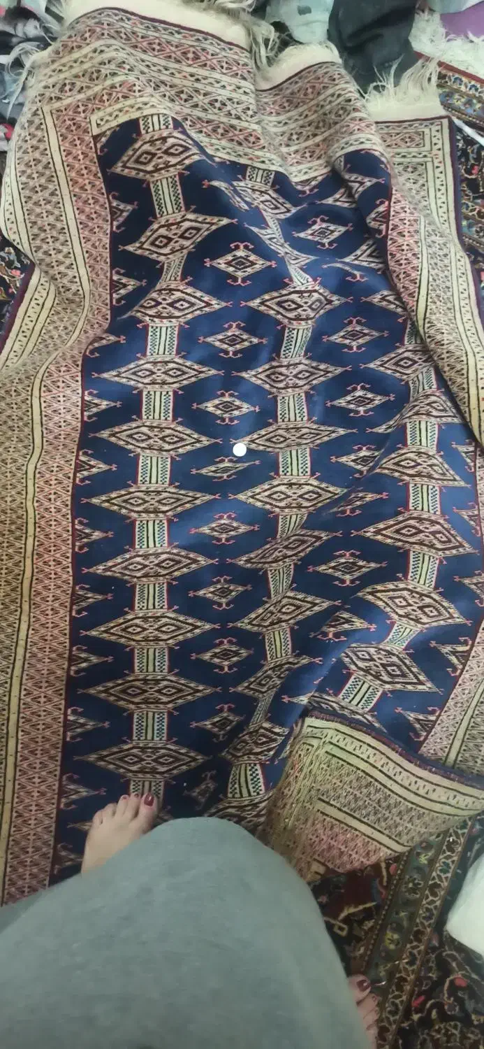 قالیچه دست باف ترکمن|فرش|محمدشهر, کوی بهار|دیوار