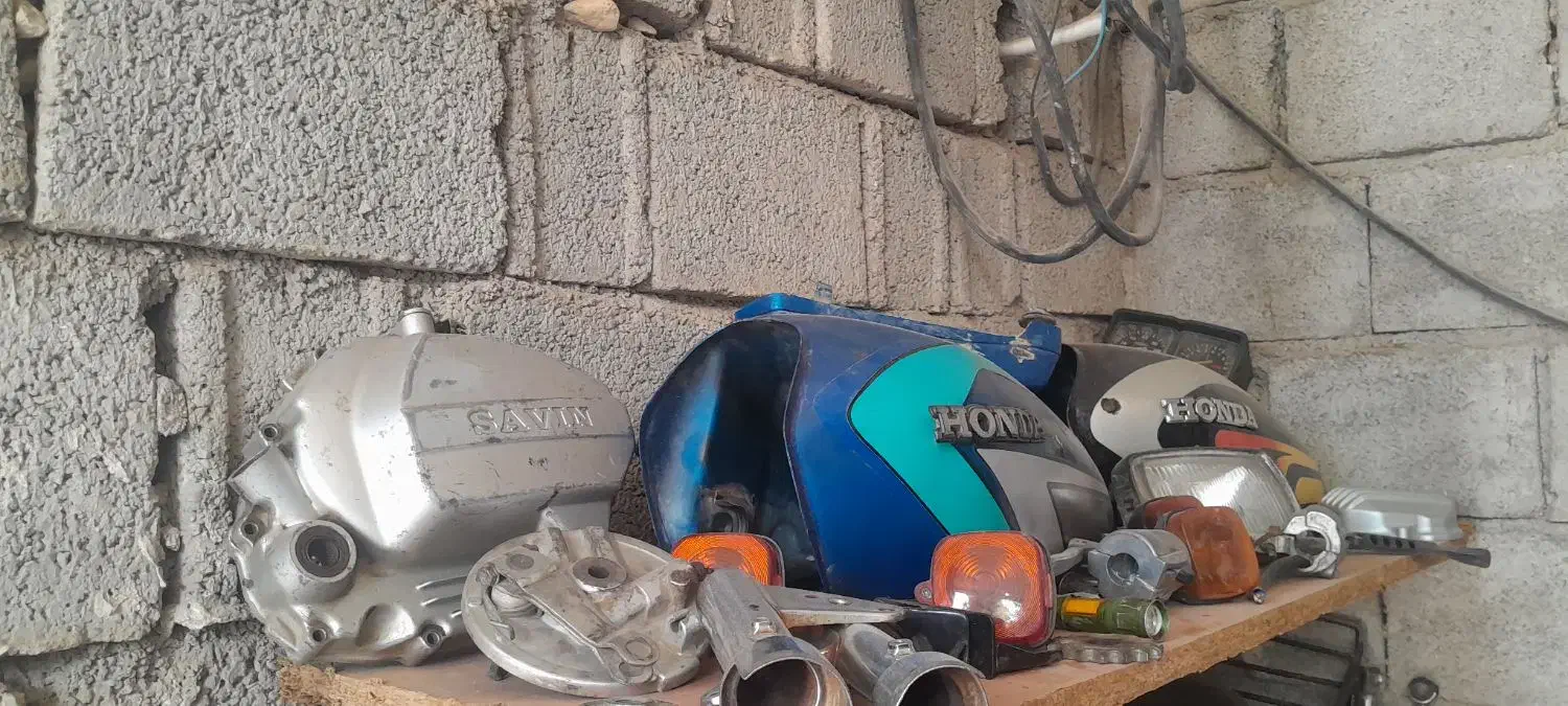 لوازم موتور سیکلت|قطعات یدکی و لوازم جانبی|چغادک, |دیوار