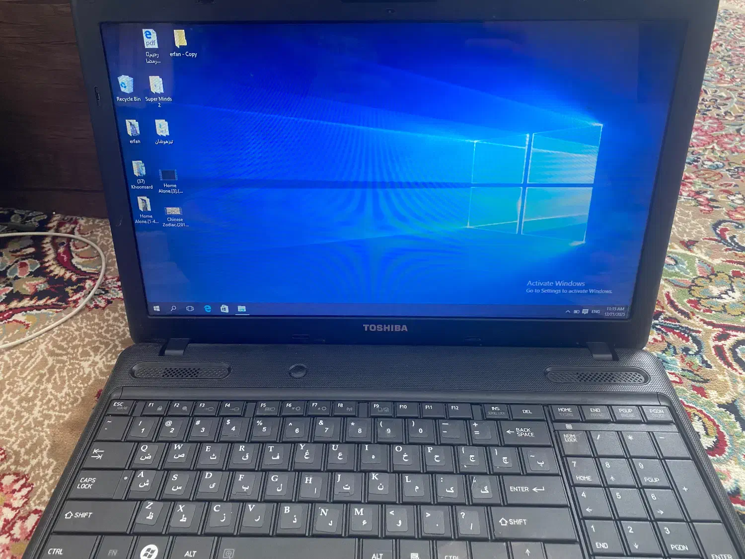 لپ تاپ Toshiba سالم|رایانه همراه|بانه, |دیوار