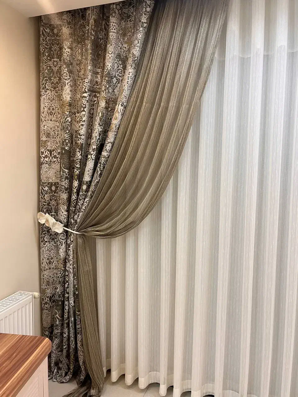 پرده مینیمال|پرده، رانر، رومیزی|اصفهان, احمدآباد|دیوار