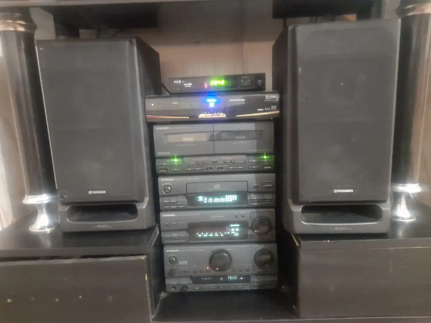 ضبط پایونر ست چهارتیکه مدل p920|سیستم صوتی خانگی|مهربان, |دیوار