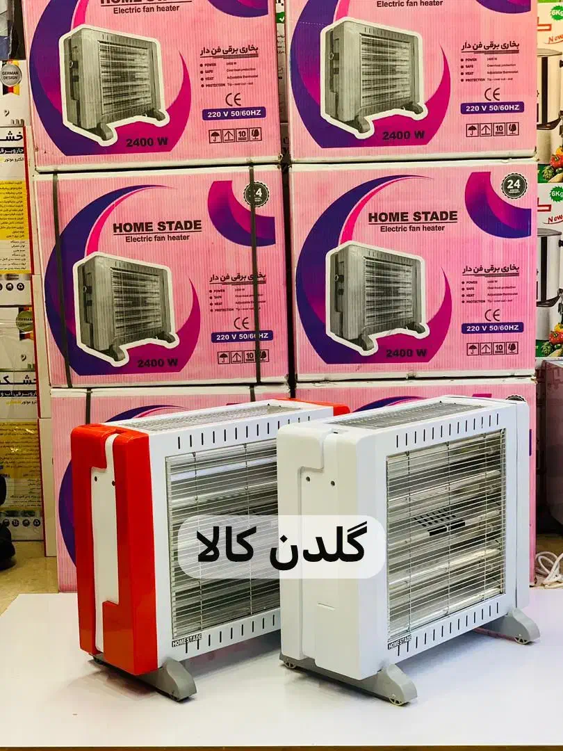 بخاری برقی ۶ المنت فن دار هوم استید/چرخ دار/هیتر|بخاری، هیتر، شومینه|تهران, امین حضور|دیوار
