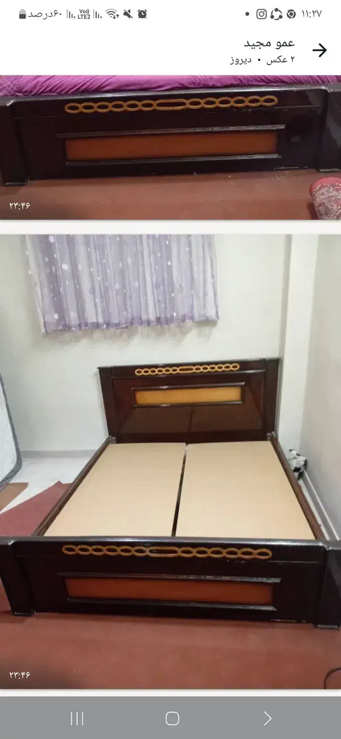 تخت|تخت و سرویس خواب|اصفهان, گرکان|دیوار