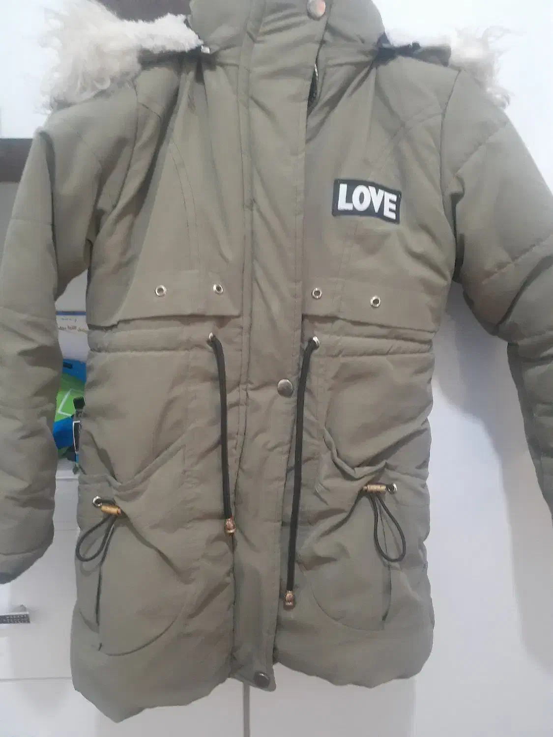 کاپشن دخترانه|کفش و لباس بچه|تربت‌حیدریه, قائم|دیوار