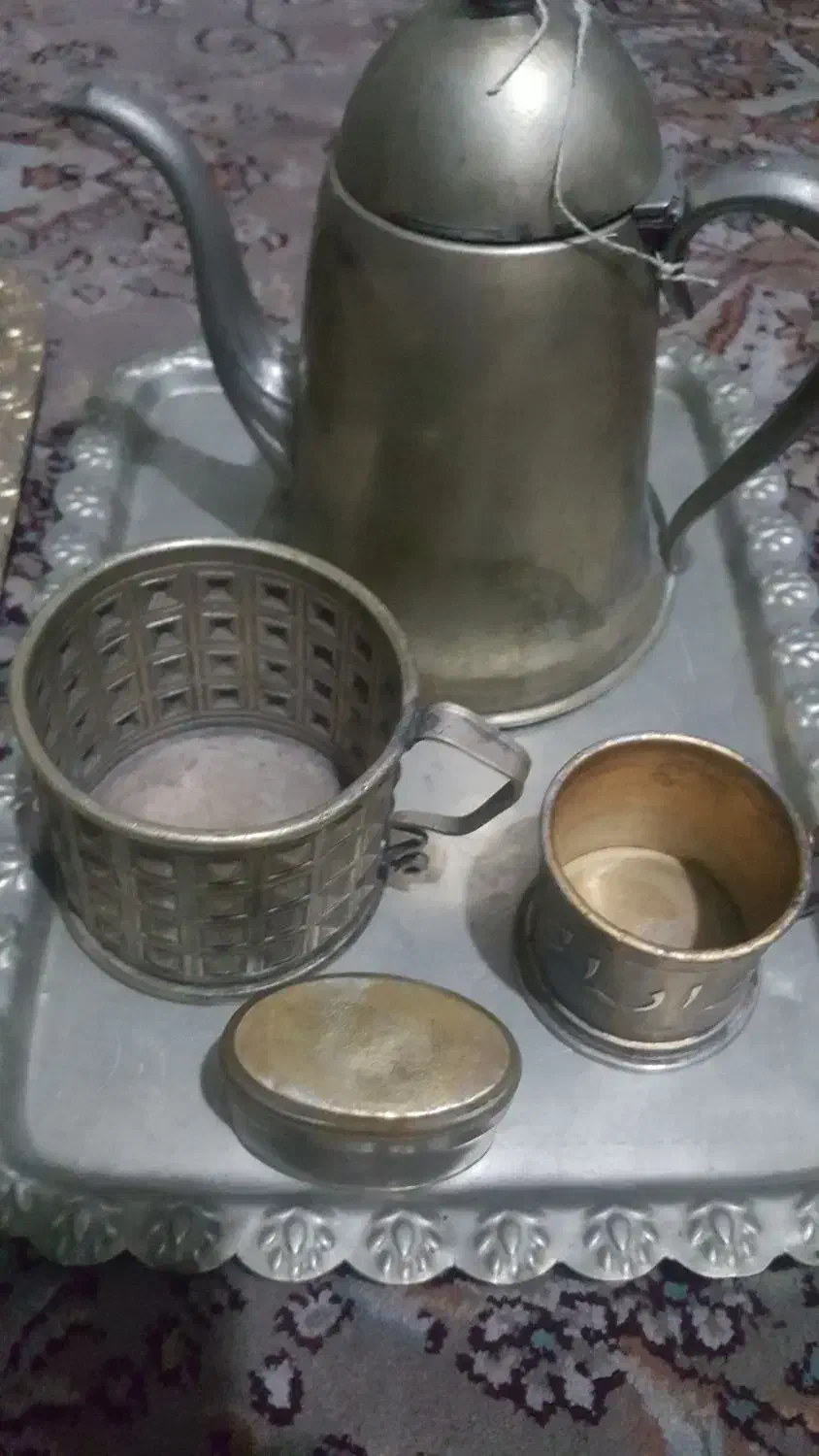 وسایل برنجی قدیمی|کلکسیون اشیاء عتیقه|مشهد, کوی دروی|دیوار