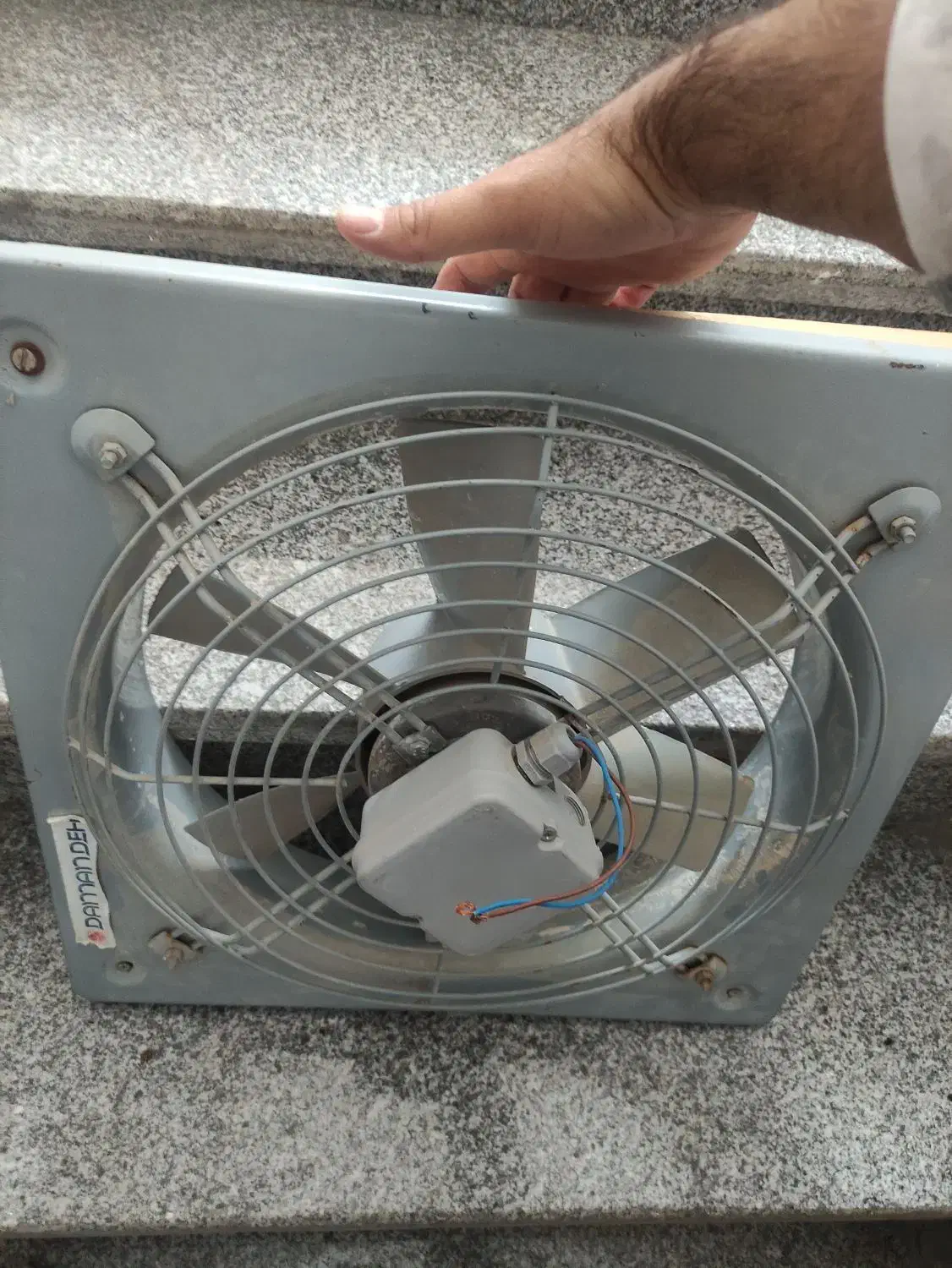 فن  هواکش|پنکه و تصفیه‌کنندهٔ هوا|شیراز, دوکوهک|دیوار