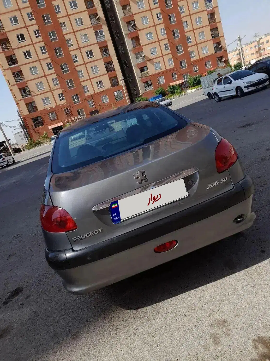 پژو 206sdv8|خودرو سواری و وانت|قزوین, |دیوار