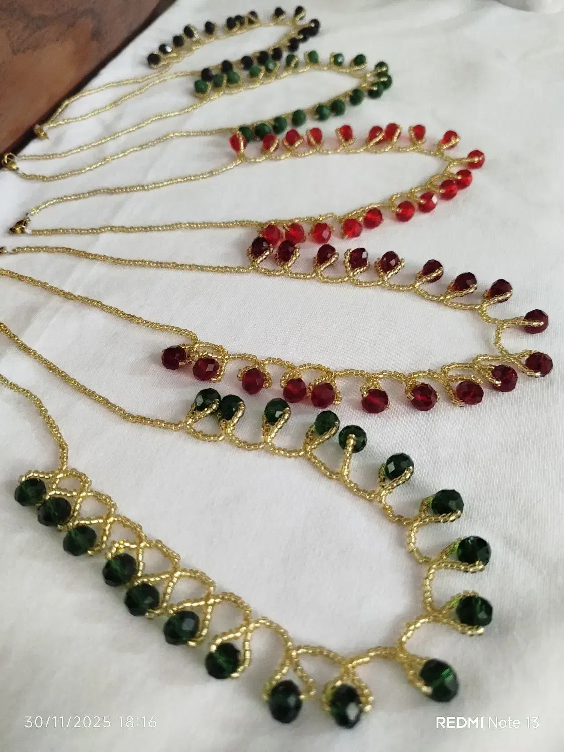 گردنبند منجوق و مروارید|بدلیجات|زنجان, |دیوار